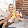 Happy Customer enjoying Sonny's Bistro Smoothies